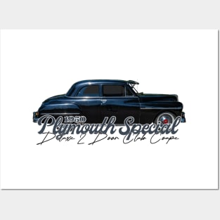 1950 Plymouth Special Deluxe 2 Door Club Coupe Posters and Art